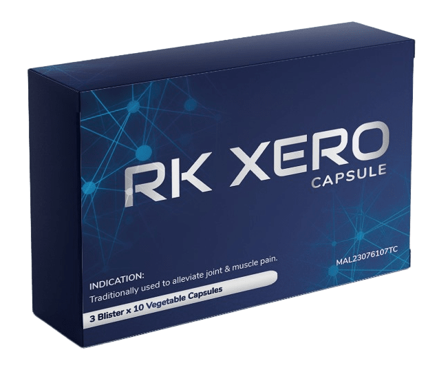 RK XERO Natural Pain Relief Capsules